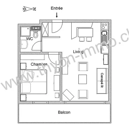 Appartement Immeuble La Maya